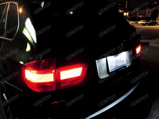BMW - X5 - LED - License - Plate - Lights - 02